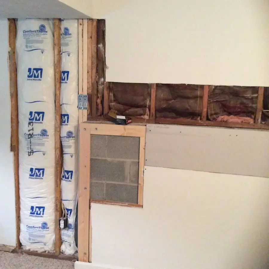 Wall insulation replacement during Structural Drying in American Falls